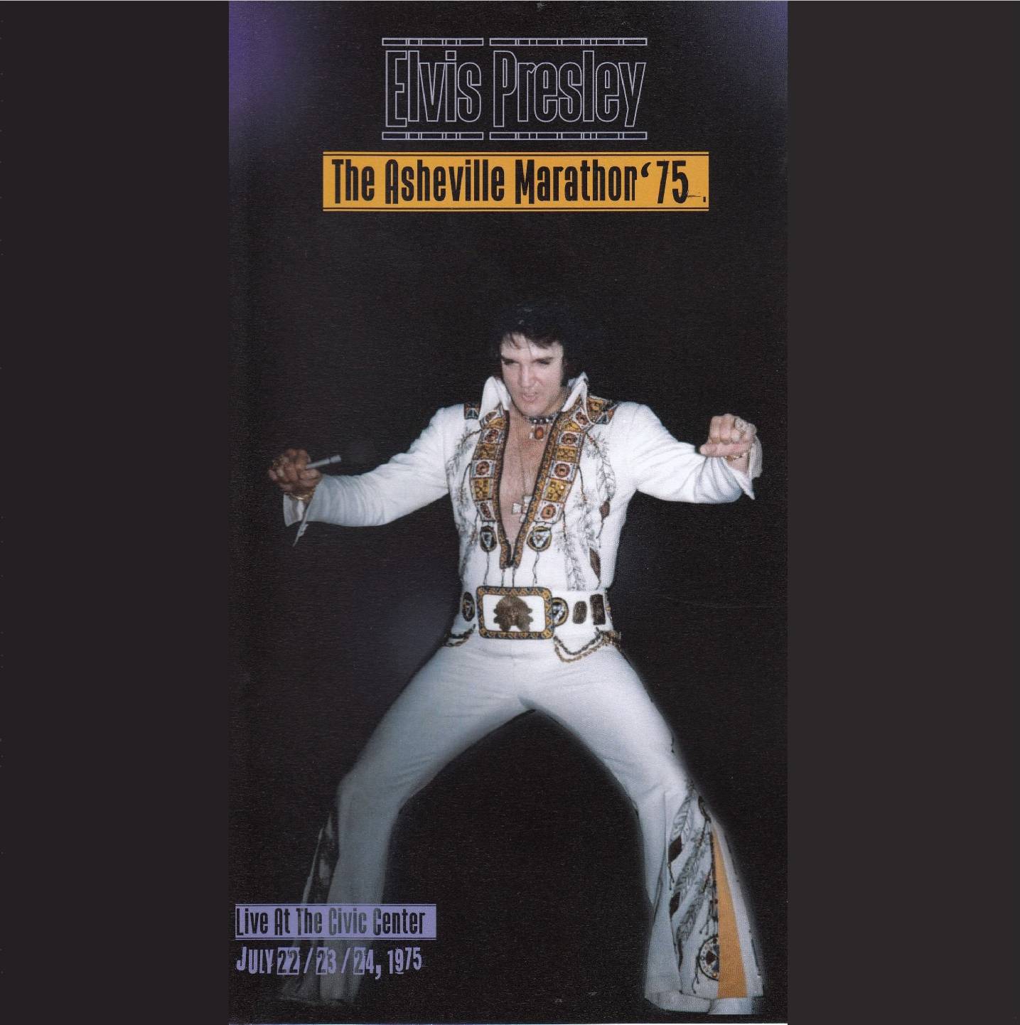 Elvis Presley The Asheville Marathon 75 : Front